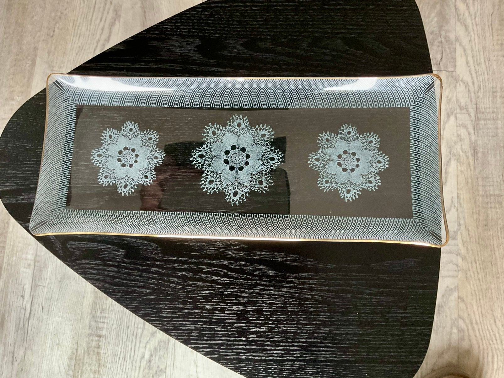 Vintage Cakeschaal - meer dan 50 jaar oud, Ophalen, Gebruikt, Glas, Overige stijlen