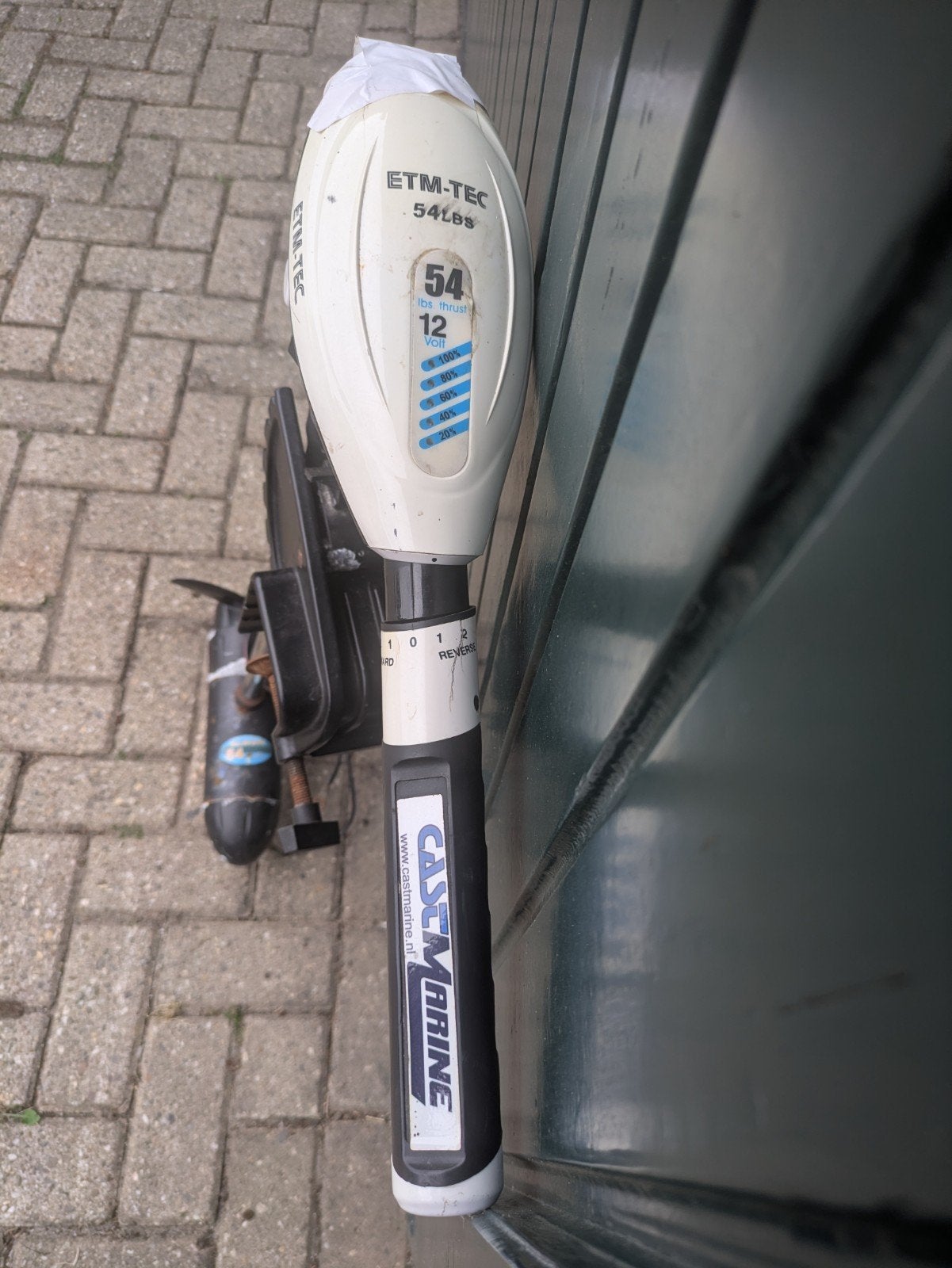 ETM-TEC 54Lbs elektrische buitenboordmotor (defect), Watersport en Boten, Bootonderdelen, Ophalen, Gebruikt