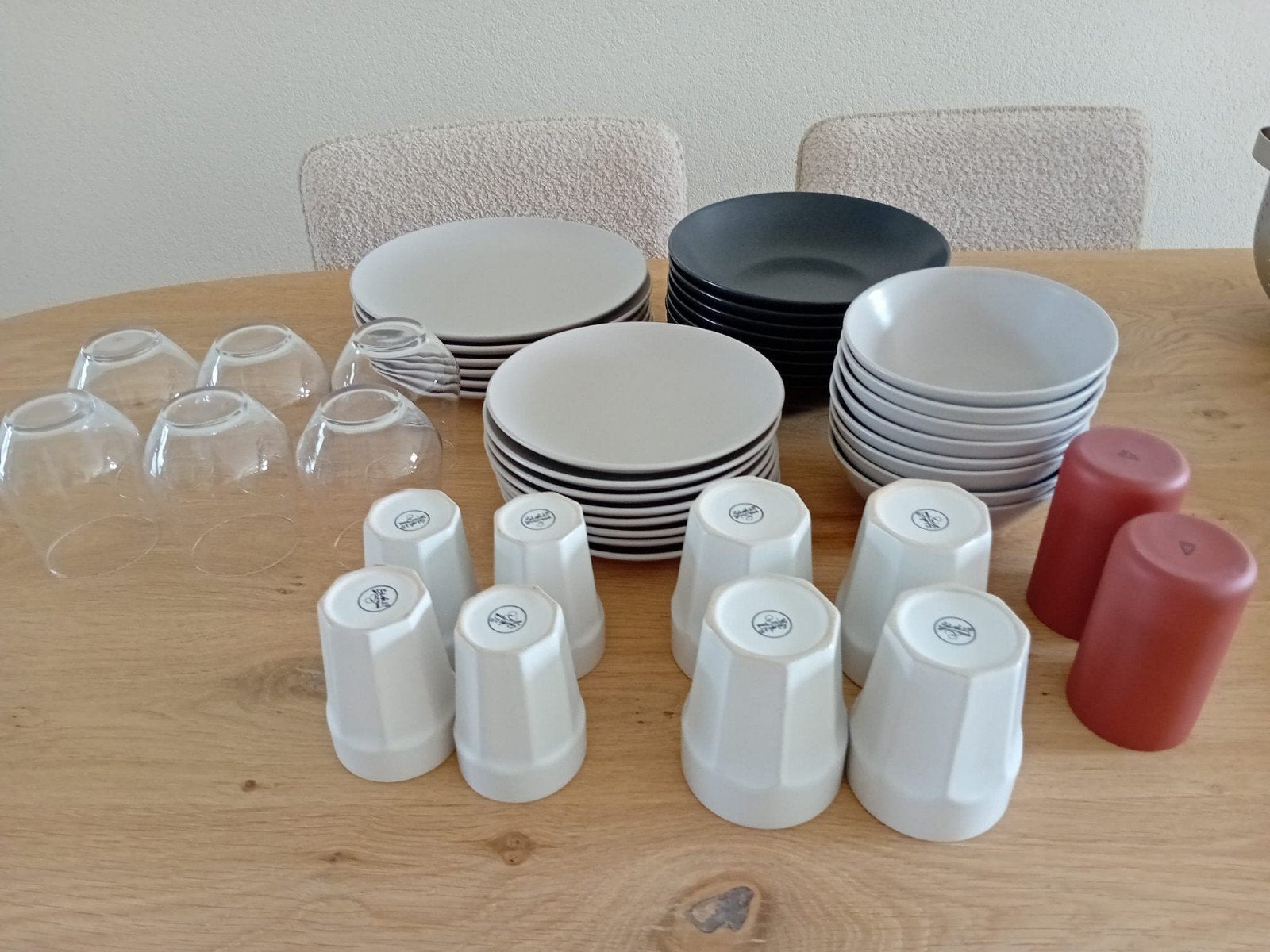 Borden / Glazen / Kopjes, Ophalen, Gebruikt, Keramiek, Overige stijlen