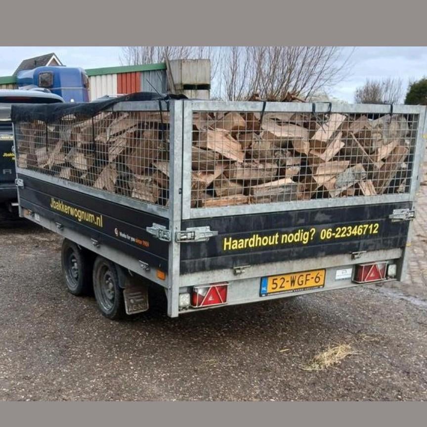 Mix Beuken eiken essen haardhout,, Minder dan 3 m³, Ophalen of Verzenden, Beukenhout, Blokken