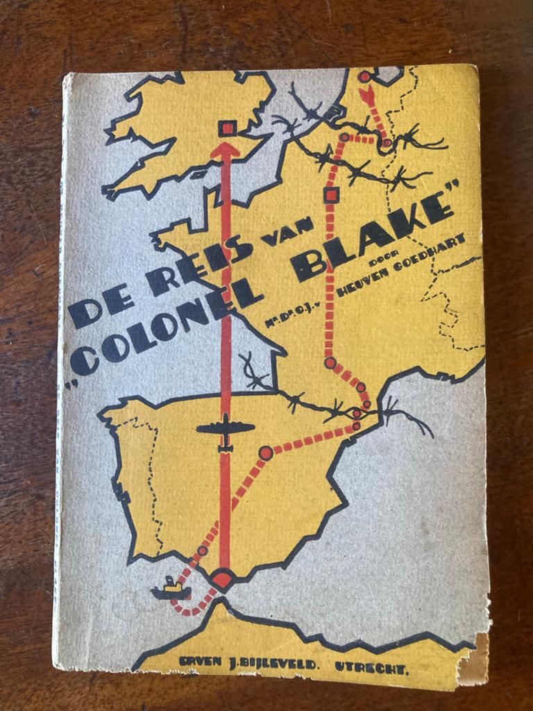De Reis van "Colonel Blake" - Oorlogsboekje WOII, Ophalen of Verzenden, 19e eeuw, Gelezen