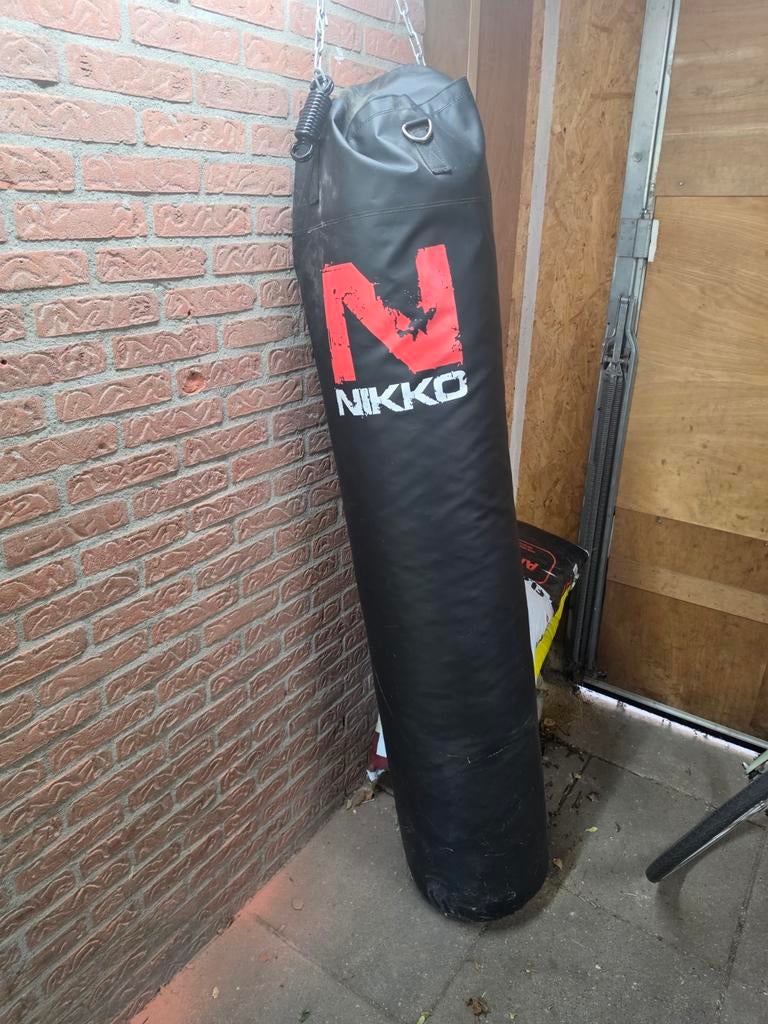 Nikko Bokszak 180 cm - Ideaal voor training, Ophalen, Gebruikt, Bokszak