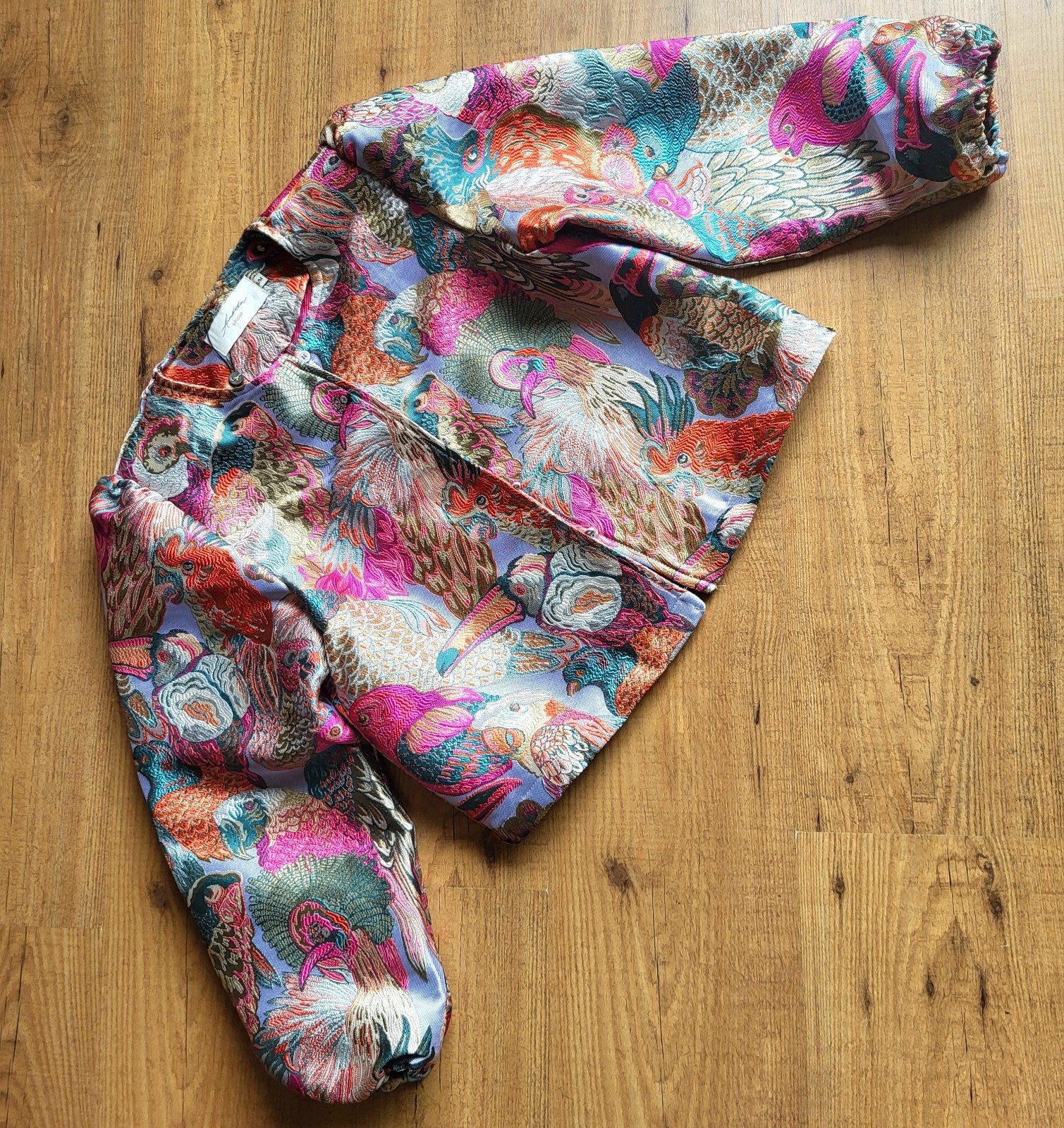 Trendy Stijlvolle Jacquard kleurrijke jacket jas Nieuw!, Kostuum of Pak, Meerkleurig, Nieuw, Ophalen of Verzenden