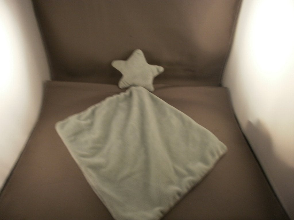 knuffel doek ster zeeman groen velours en rammel, Met geluid, Groen, Overige merken, Nieuw