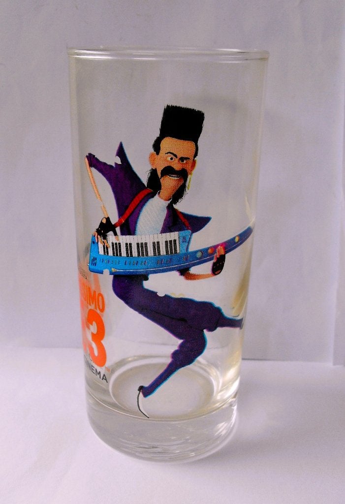 Verschrikkelijke Ikke 3 Glas Despicable Me 3 Glas, Ophalen of Verzenden, Zo goed als nieuw, Frisdrankglas