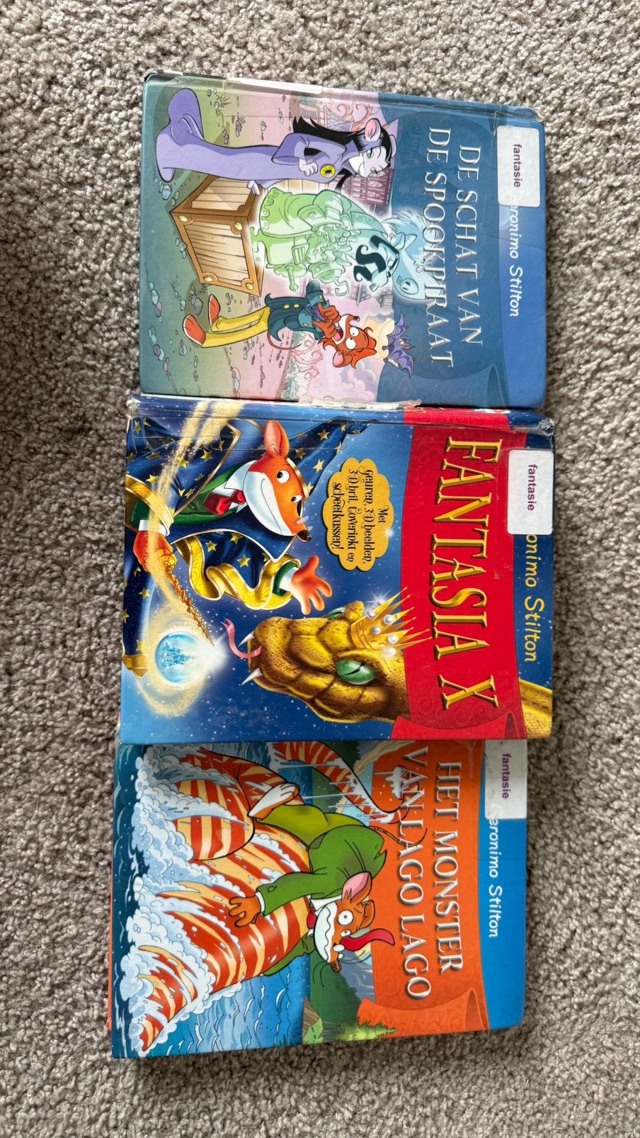 Geronimo Stilton, Boeken, Kinderboeken | Jeugd | 10 tot 12 jaar, Ophalen, Gelezen, Fictie