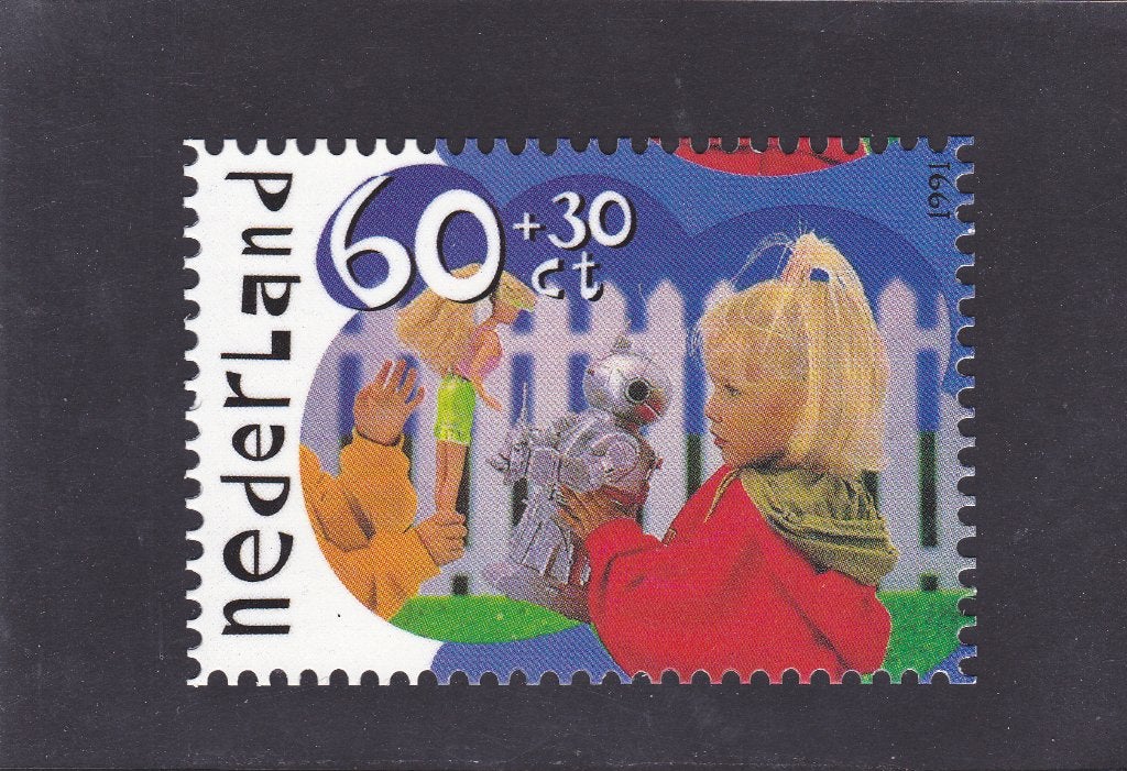 Kinderbedankkaart 1991  B (138), Verzenden
