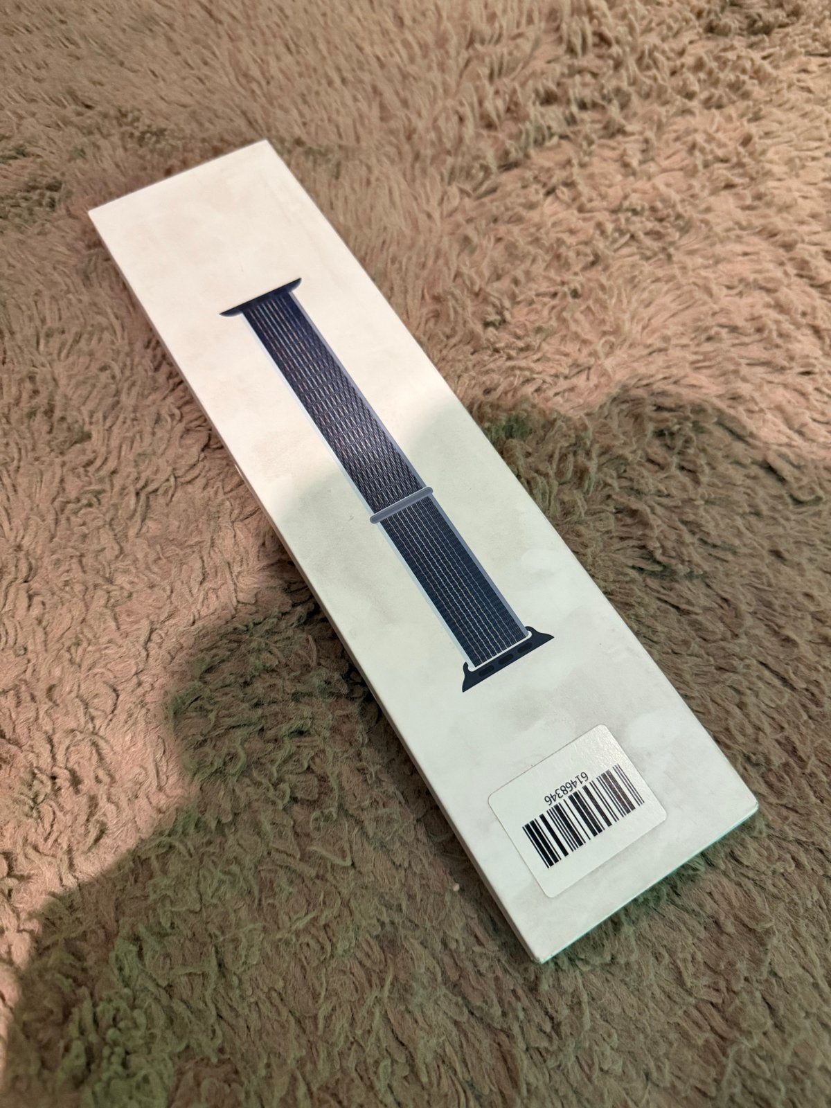 Apple Watch Band 45mm - Storm Blue Sport Loop, Ophalen of Verzenden, Nieuw