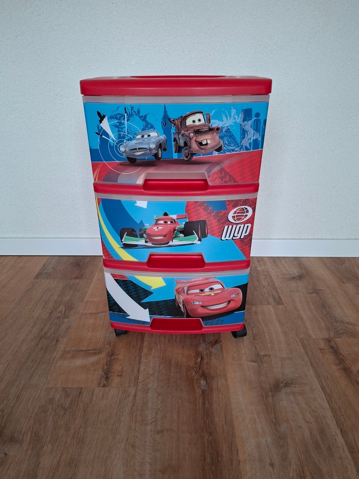 Ladekast Cars, Huis en Inrichting, Kasten | Ladekasten, Ophalen, Kunststof, Zo goed als nieuw, 3 of 4 laden