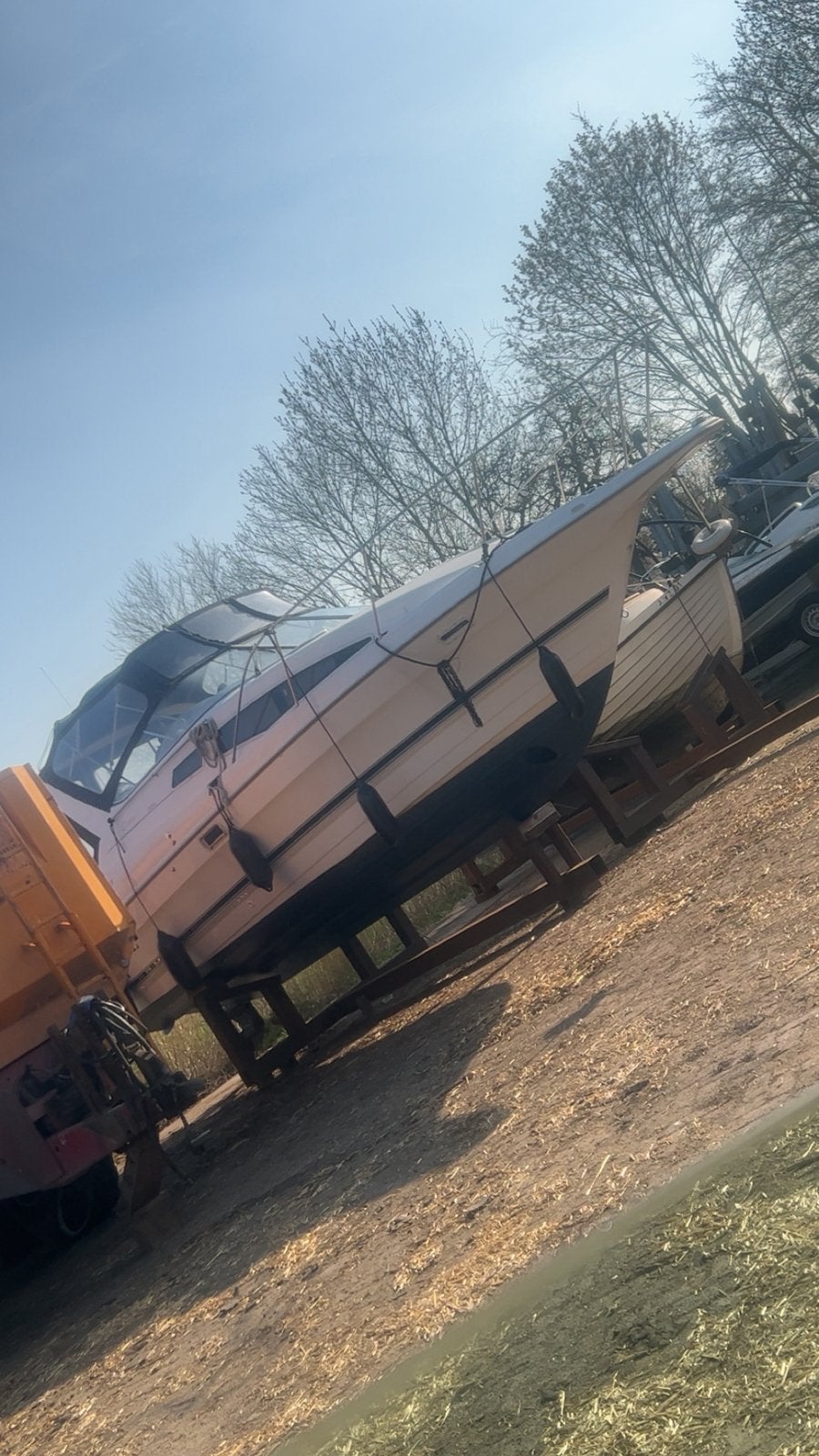 Gezocht bayliner 2855 zeil/kap compleet, Watersport en Boten, Ophalen of Verzenden, Zo goed als nieuw, Motor en Techniek, Motorboot