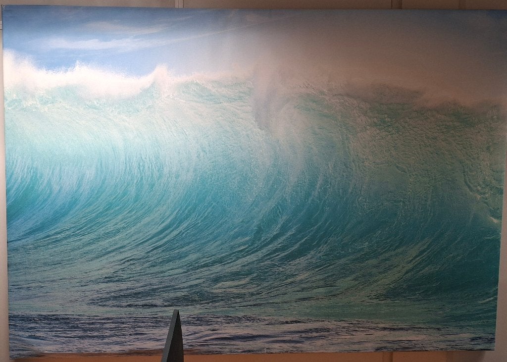 Wave - Golf IKEA print/ schilderij/ plaat, Ophalen, Gebruikt, 125 cm of meer, Print