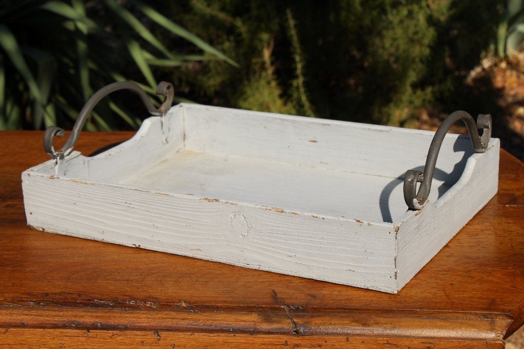 Brocante - Gezellige dienbladen!, Gebruikt, Ophalen of Verzenden, Dienblad, Overige vormen