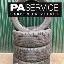 4x Yokohama 215 55 17 zomerbanden met 6,8 en 6,4 mm, -, -, Banden en Velgen, 17 inch