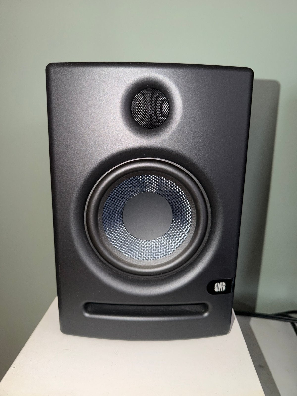PreSonus Eris E5 Studio Monitoren en Eris Sub8BT Subwoofe, Studiomonitor, Inclusief kabels, Zo goed als nieuw, Ophalen