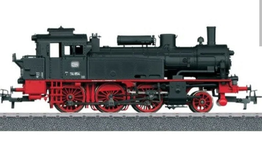 Marklin h0 br74 digitaal - zo goed als nieuw, Wisselstroom, Locomotief, Verzenden, Märklin
