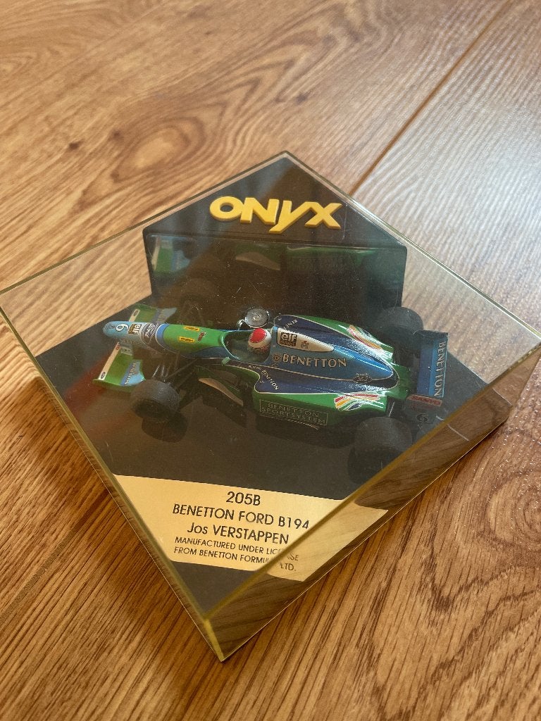 Onyx 205B, Benetton Ford B194, Jos Verstappen, Hobby en Vrije tijd, Ophalen of Verzenden, Nieuw, Auto, Overige merken