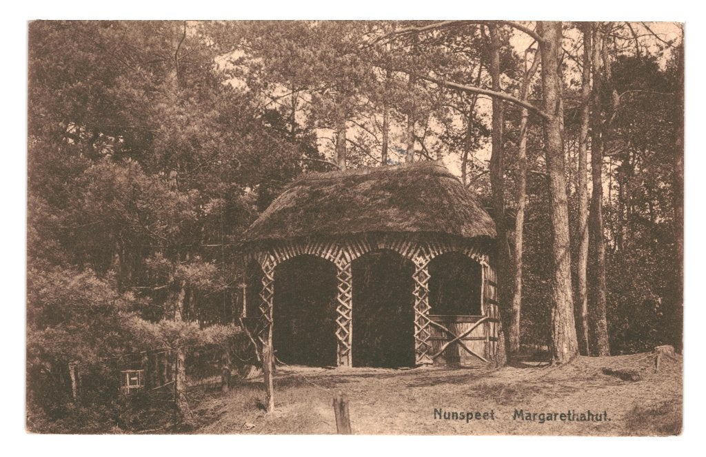 940459 Nunspeet Margarethahut Gld 1926 nette kaart Gelopen, Ophalen of Verzenden, 1920 tot 1940, Gelopen, Gelderland