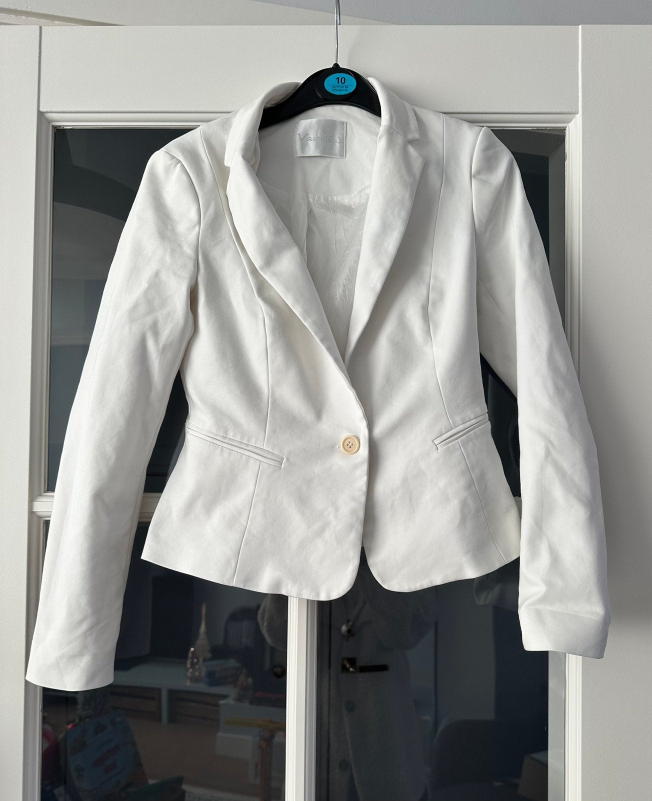 Nieuwe witte blazer / colbert Vanilia maat 34, Wit, Nieuw, Ophalen of Verzenden, Jasje
