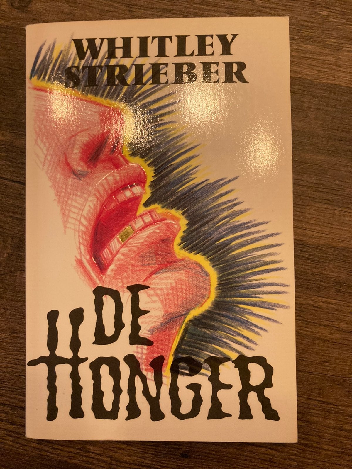 De Honger Boek van Whitley Strieber, Ophalen of Verzenden