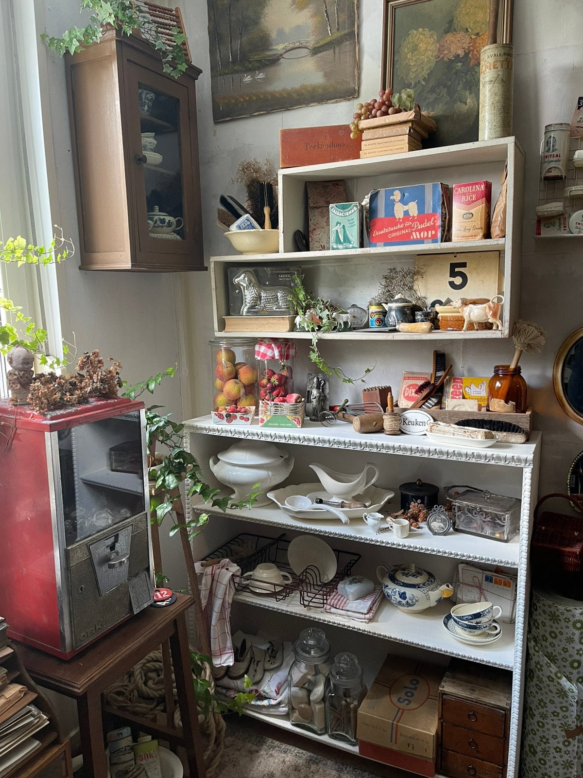 Lot antieke , oude , bocante spulletjes, Ophalen of Verzenden