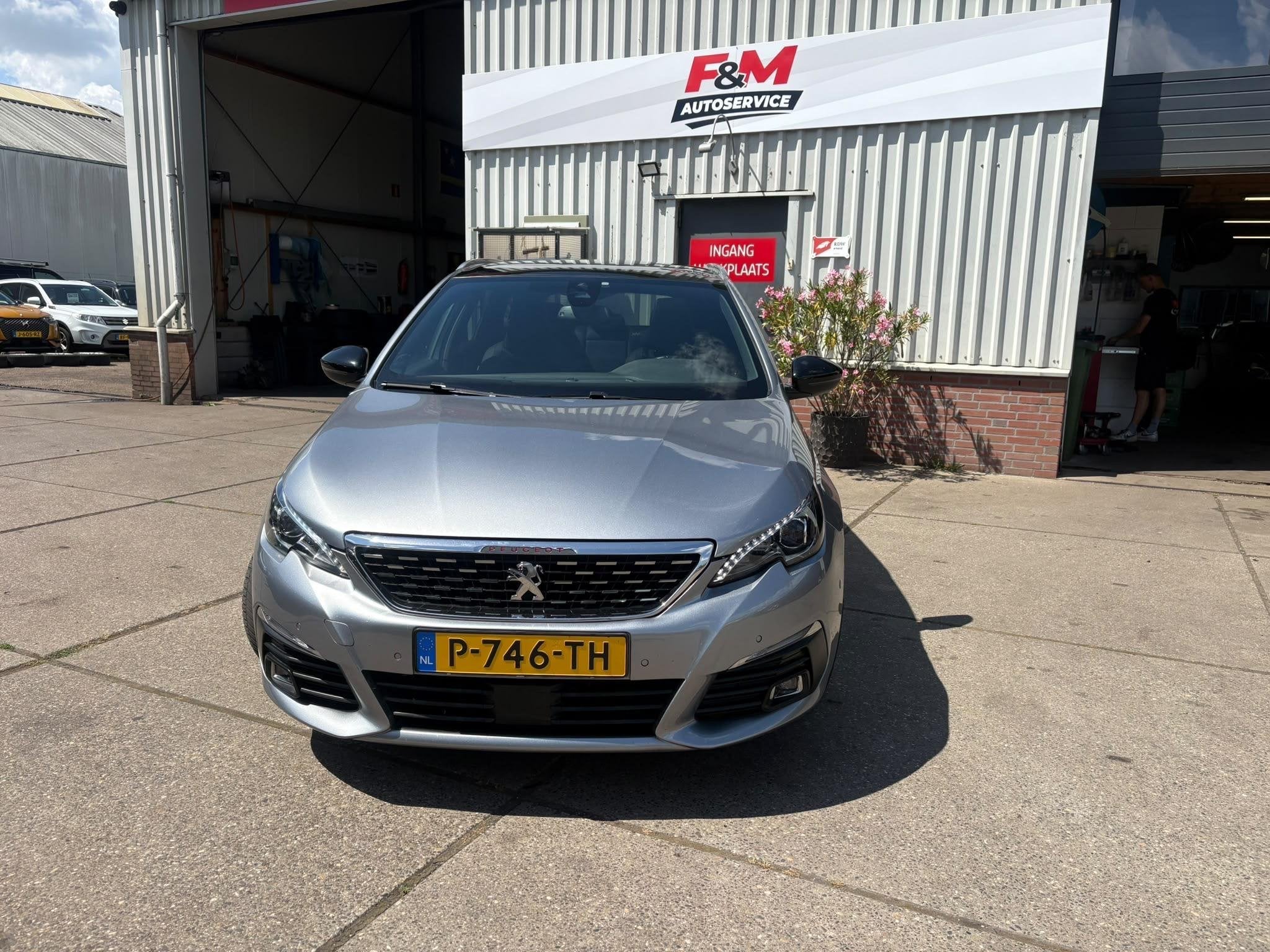 Peugeot 308 SW 1.2 PureTech GT-line Automaat, Clima, cruise,, Auto's, Peugeot, Gebruikt, Euro 6, 1199 cc, 630 kg