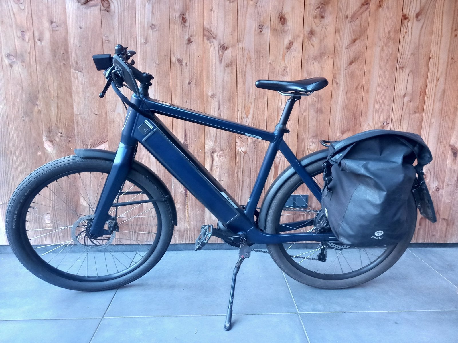 Strömer ST1X - Ocean Blue - 814 Wh - maat L - Speedpedelec, Ophalen of Verzenden, 30 tot 50 km per accu, Stromer