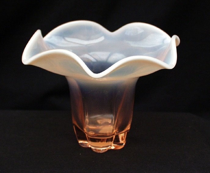 Vaasje Art Nouveau - Duncan & Miller., Antiek en Kunst, Antiek | Glas en Kristal, Ophalen of Verzenden