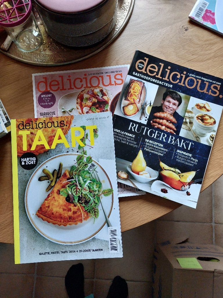 Stapel delicious kooktijdschriften ( stapel 2), Boeken, Ophalen of Verzenden, Gelezen