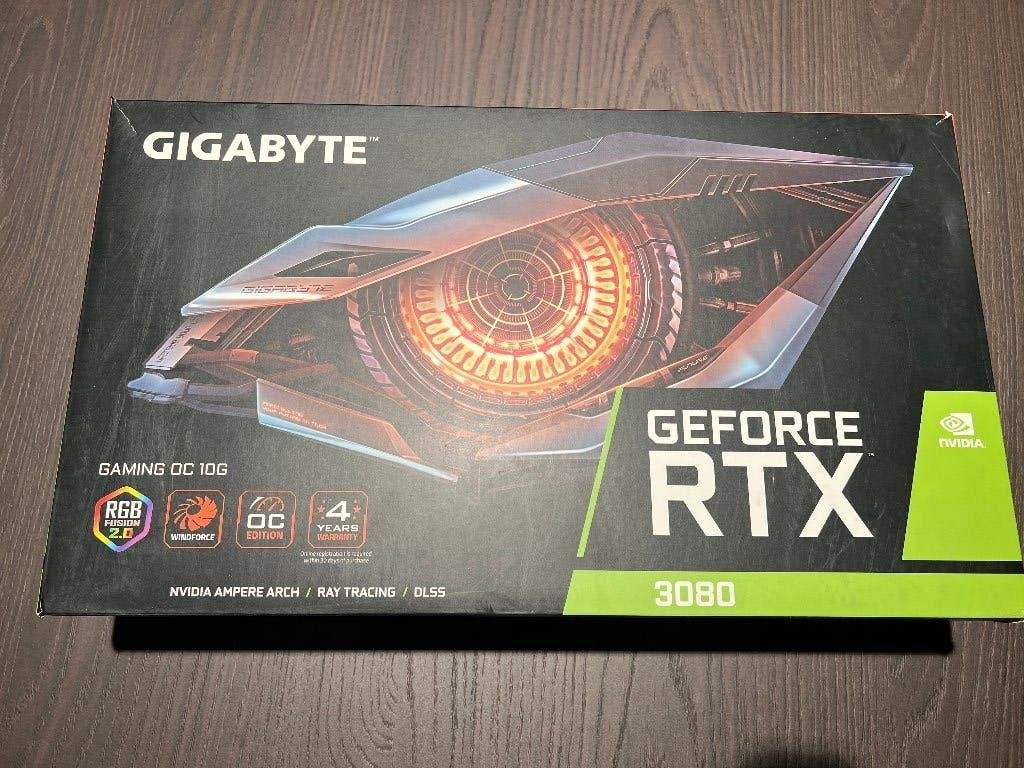 GigaByte Geforce RTX 3080, Ophalen, Gebruikt, GDDR6, PCI-Express 4