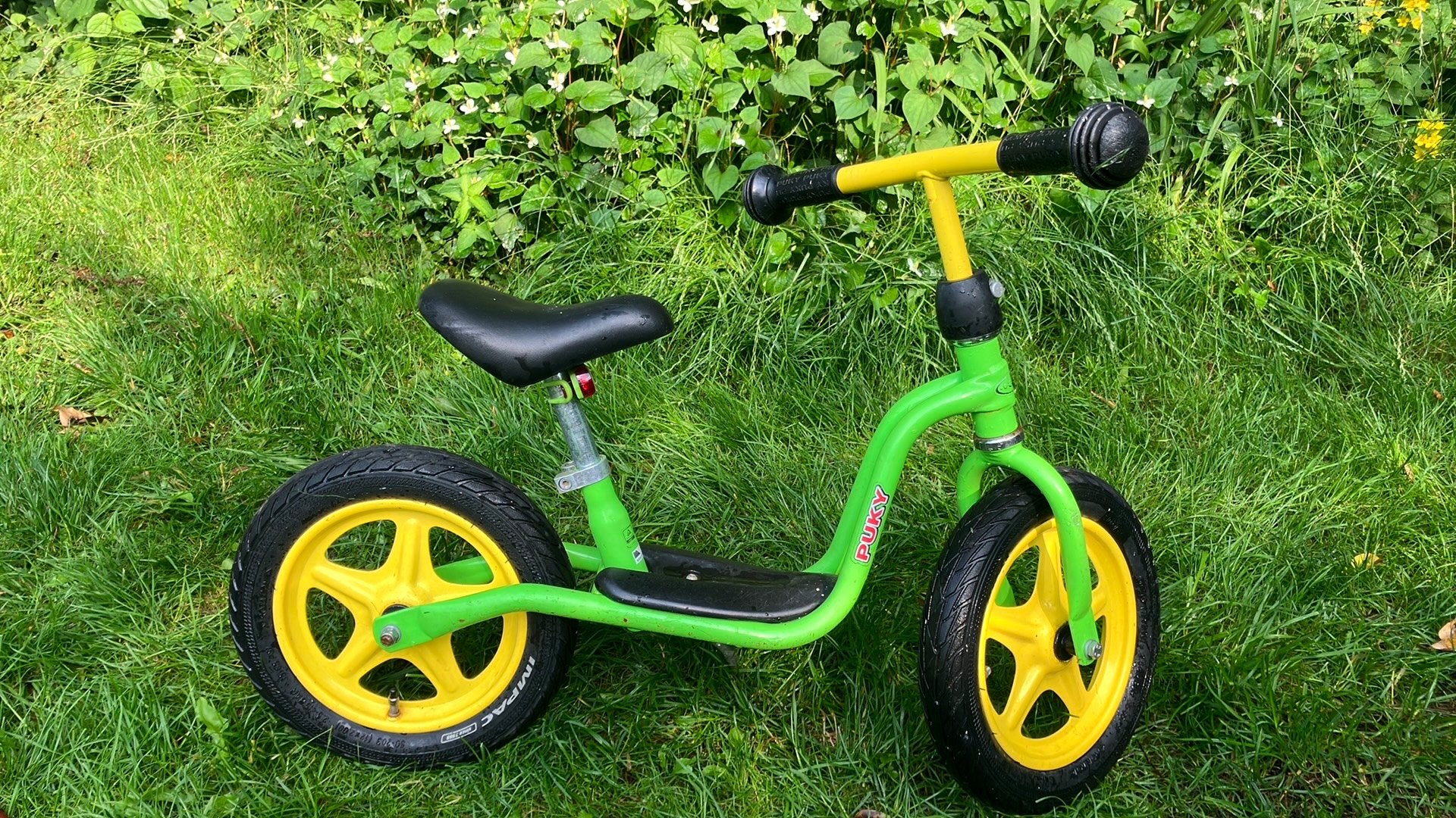 Loopfiets puky groen, Ophalen, Zo goed als nieuw, Loopfiets