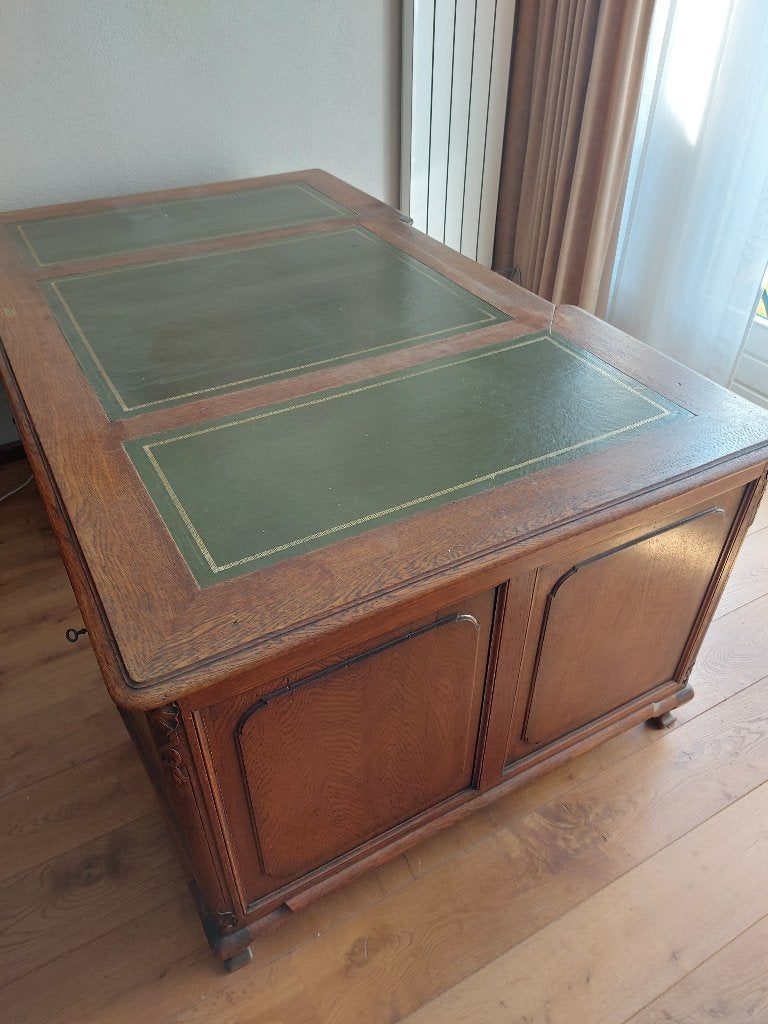 Antiek dubbel schrijfbureau ( Louis XV model ), Antiek en Kunst, Ophalen