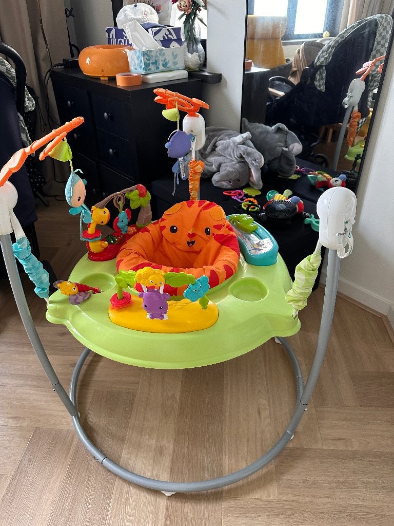 Jumperoo Bouncer Fisher Price, Ophalen, Gebruikt, Overige typen, Met licht