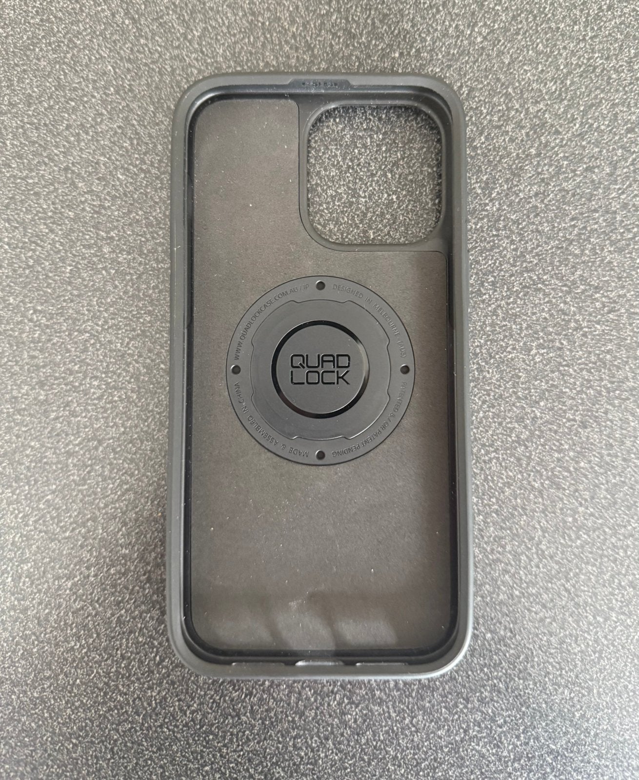 Quad lock telefoon hoesje Iphone 14 Pro Max, IPhone 14 Pro Max, Zwart, MagSafe, Quad Lock