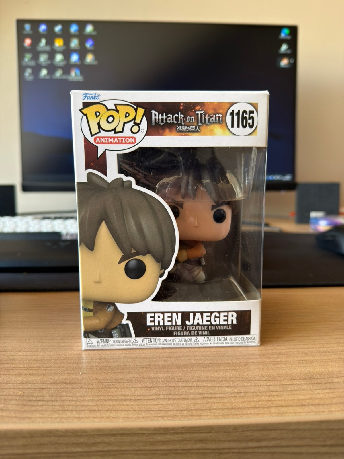 Eren Jaeger Funko 1165, Ophalen of Verzenden, Nieuw