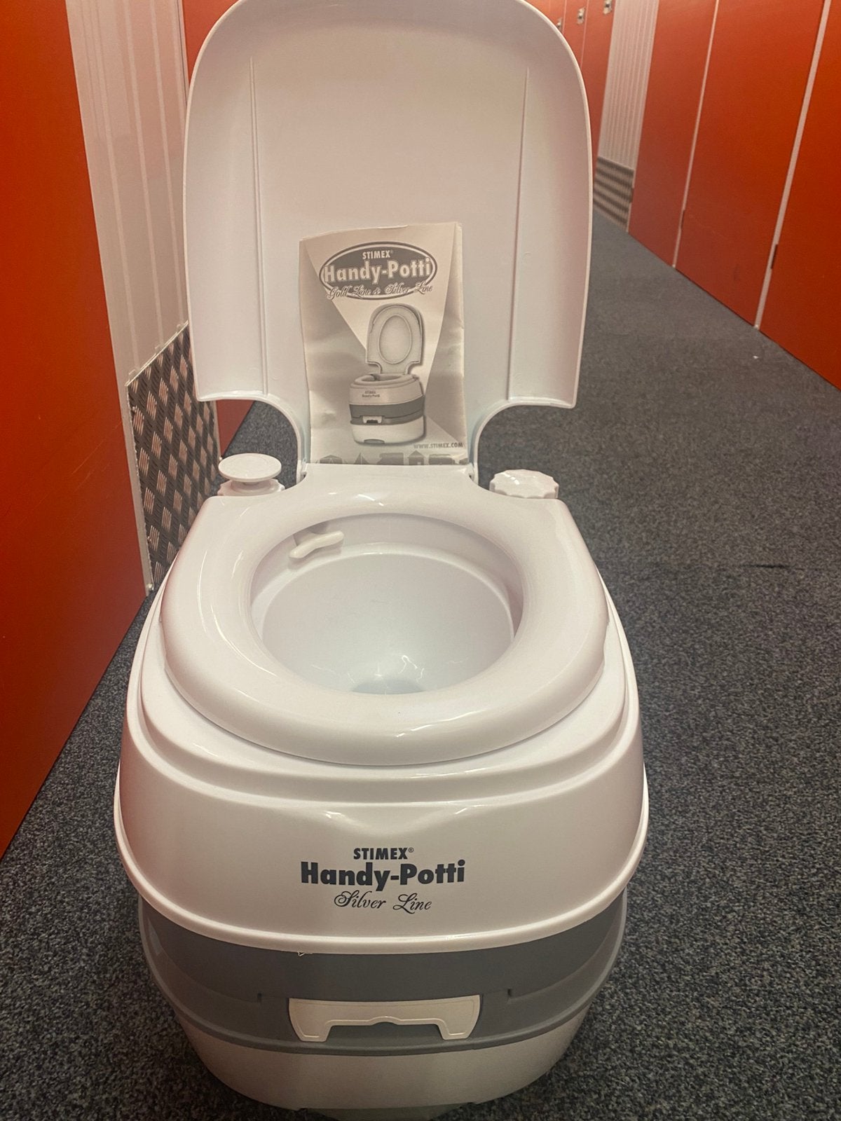 Chemisch toilet Stimex handy-potty silver line, Ophalen, Nieuw