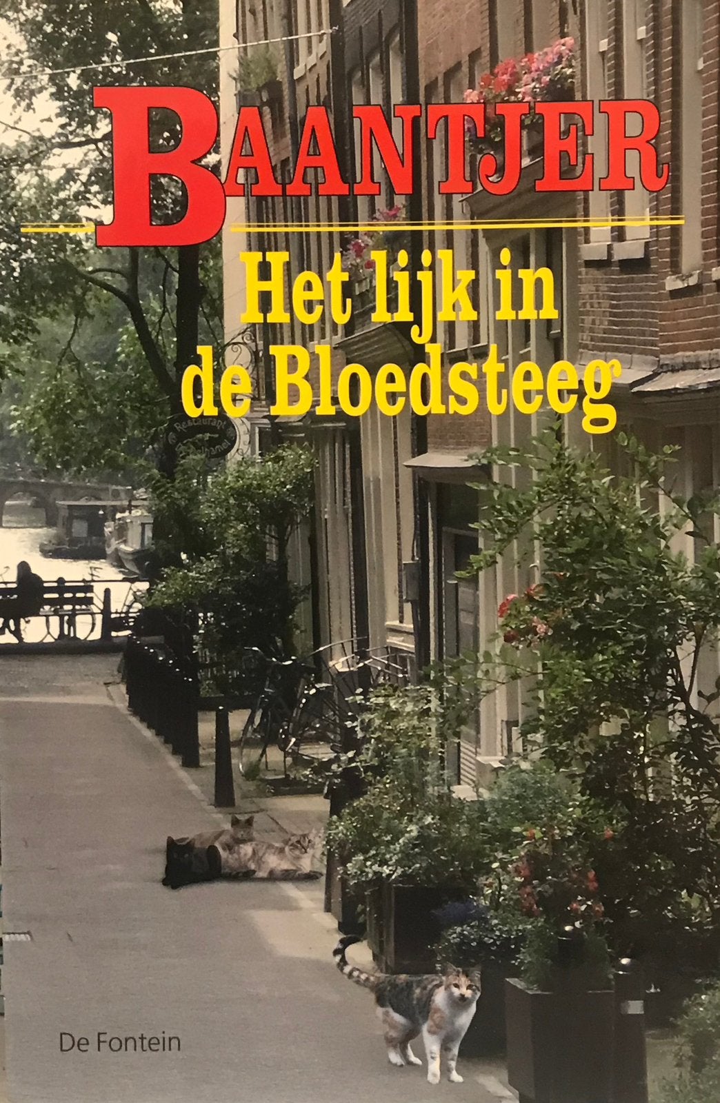 BOEK | Baantjer - Het Lijk In De Bloedsteeg, Boeken, Detectives, Ophalen of Verzenden