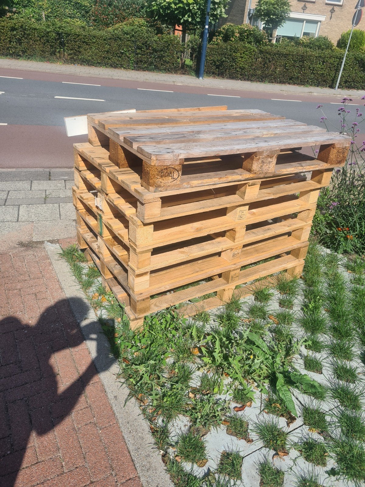 te koop euro pallet en pallets, Ophalen, 50 mm of meer, Pallet, Minder dan 200 cm