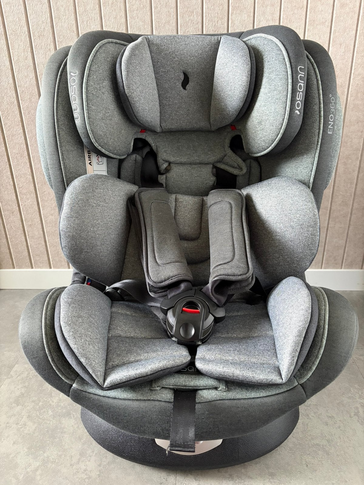 Osann draaibaar autostoeltje, Kinderen en Baby's, Autostoeltjes, Verstelbare rugleuning, Gebruikt, 0 t/m 18 kg, Isofix