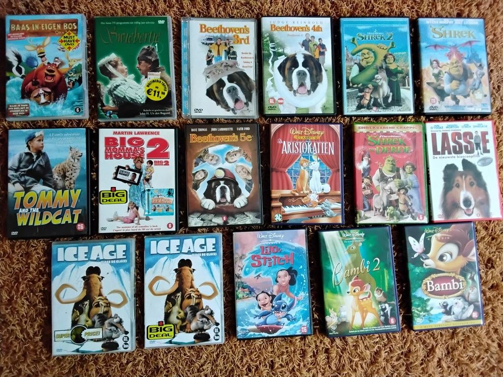 Dvds, Alle leeftijden, Ophalen, Zo goed als nieuw, Overige genres