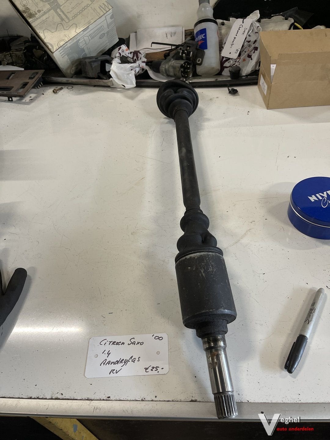 Citroen saxo 1.4 aandrijfas rechtsvoor