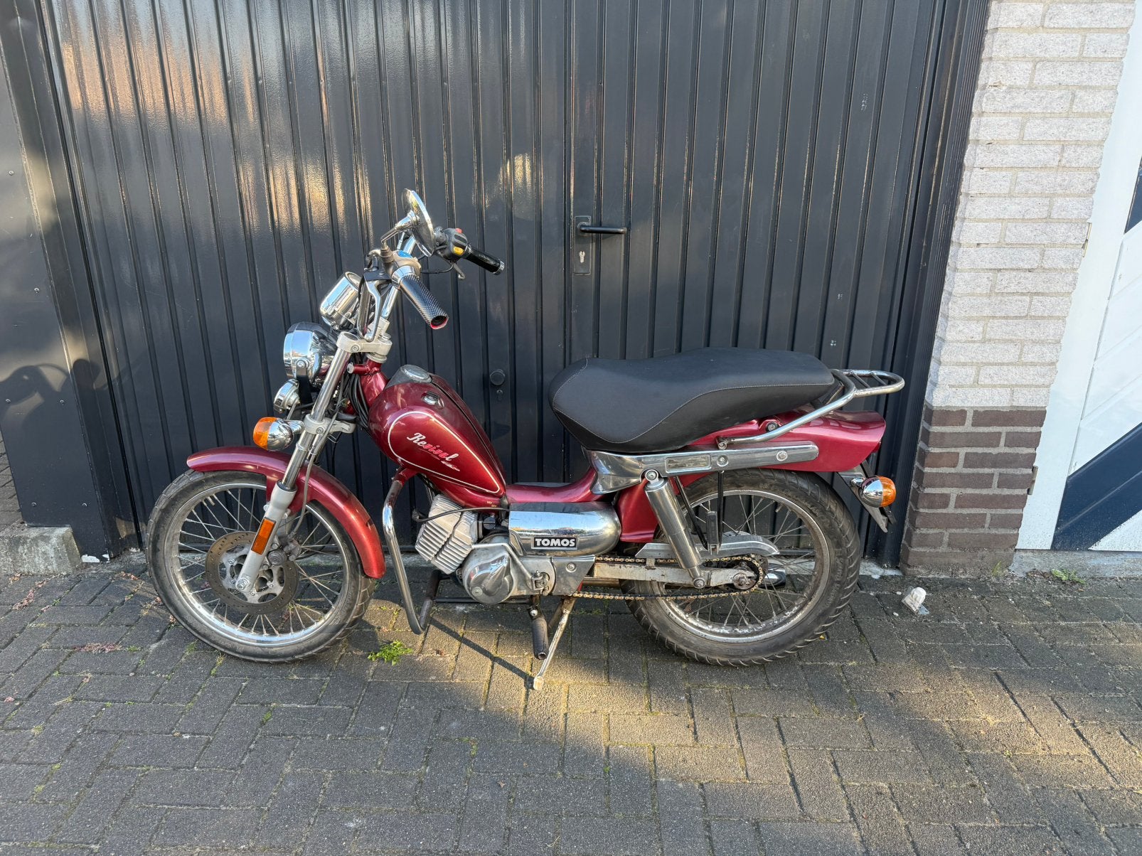 Tomos revival 2 seater 65cc blauw kenteken, Ophalen, Gebruikt, 65 cc, 2 versnellingen