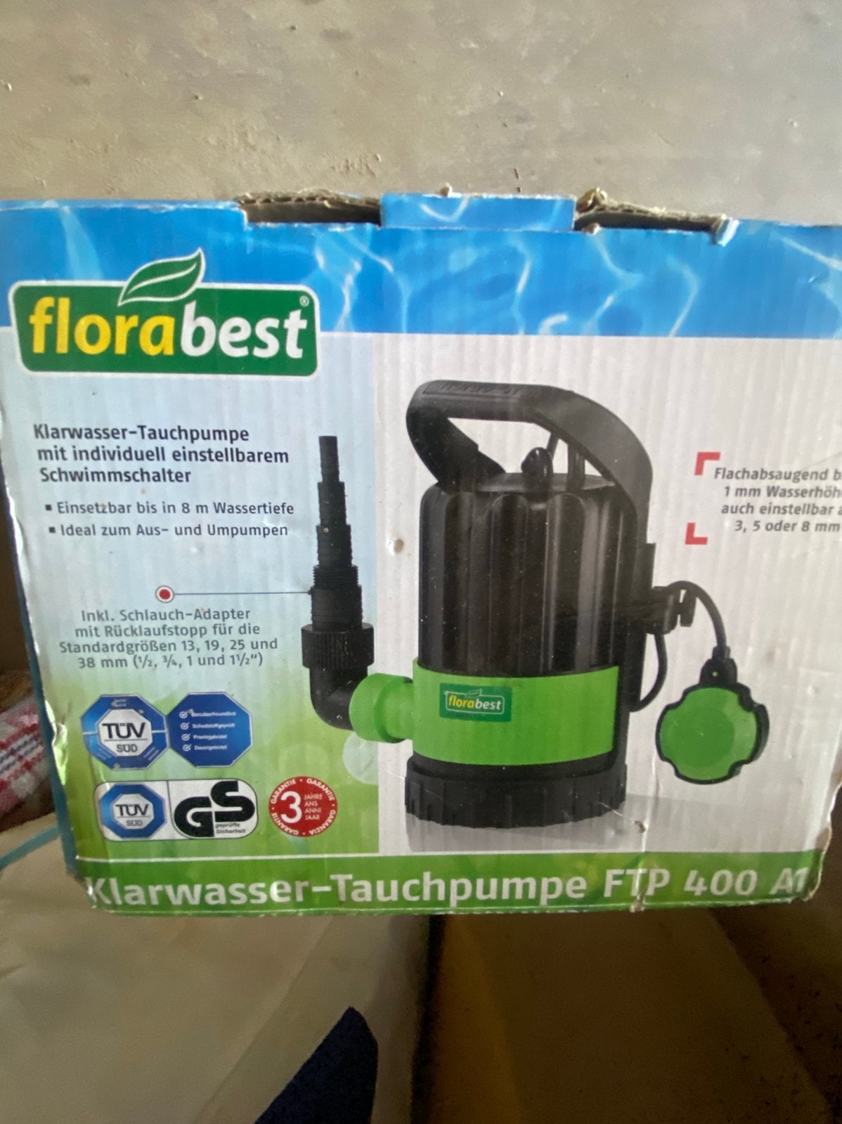 Waterpomp Dompelpomp, Ophalen, Nieuw, Elektrisch, Dompelpomp