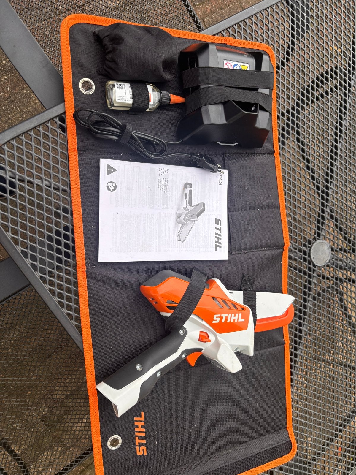 Stihl GTA26 Accu Snoeizaag - Zo goed als nieuw, Ophalen of Verzenden, Zo goed als nieuw, Minder dan 20 mm