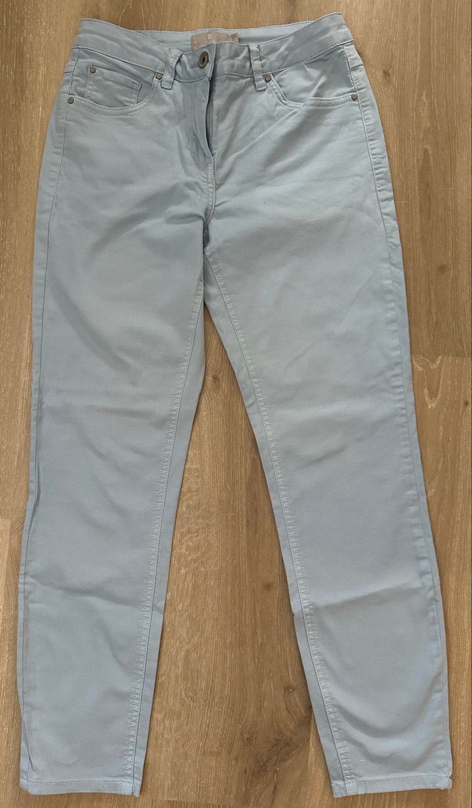 B. Copenhagen lichtblauwe broek maat 36, Blauw, Nieuw, Ophalen of Verzenden, Maat 36 (S)