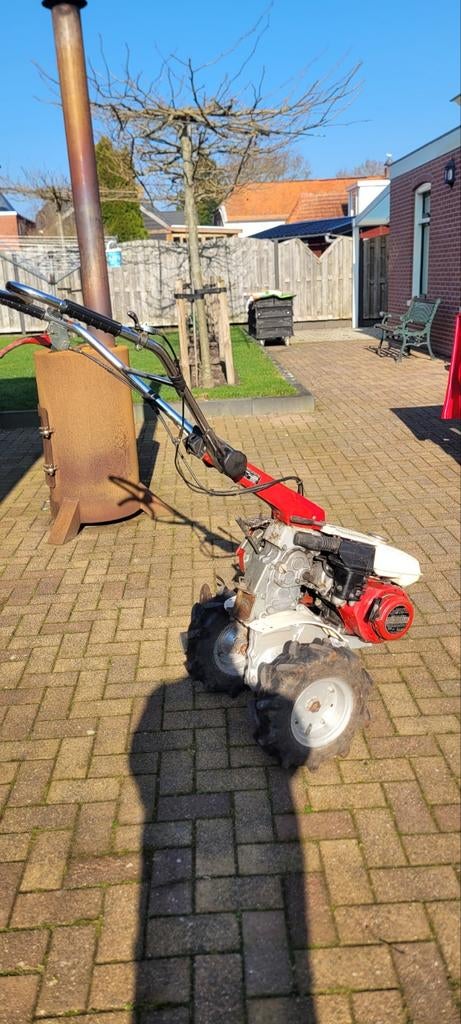 Honda F410 Tuinfrees/Tuintrekker met freesmessen, Tuin en Terras, Ophalen, Gebruikt, Cultivator, Honda