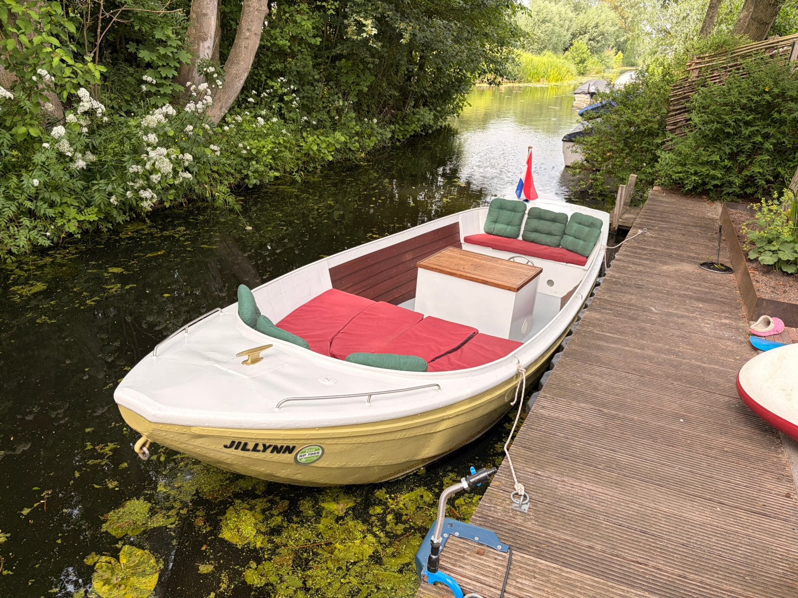 Nostalgische stalen geklonken sloep uniek kapitein model, Ophalen, Zo goed als nieuw, Motor en Techniek, Zeilboot of Motorboot