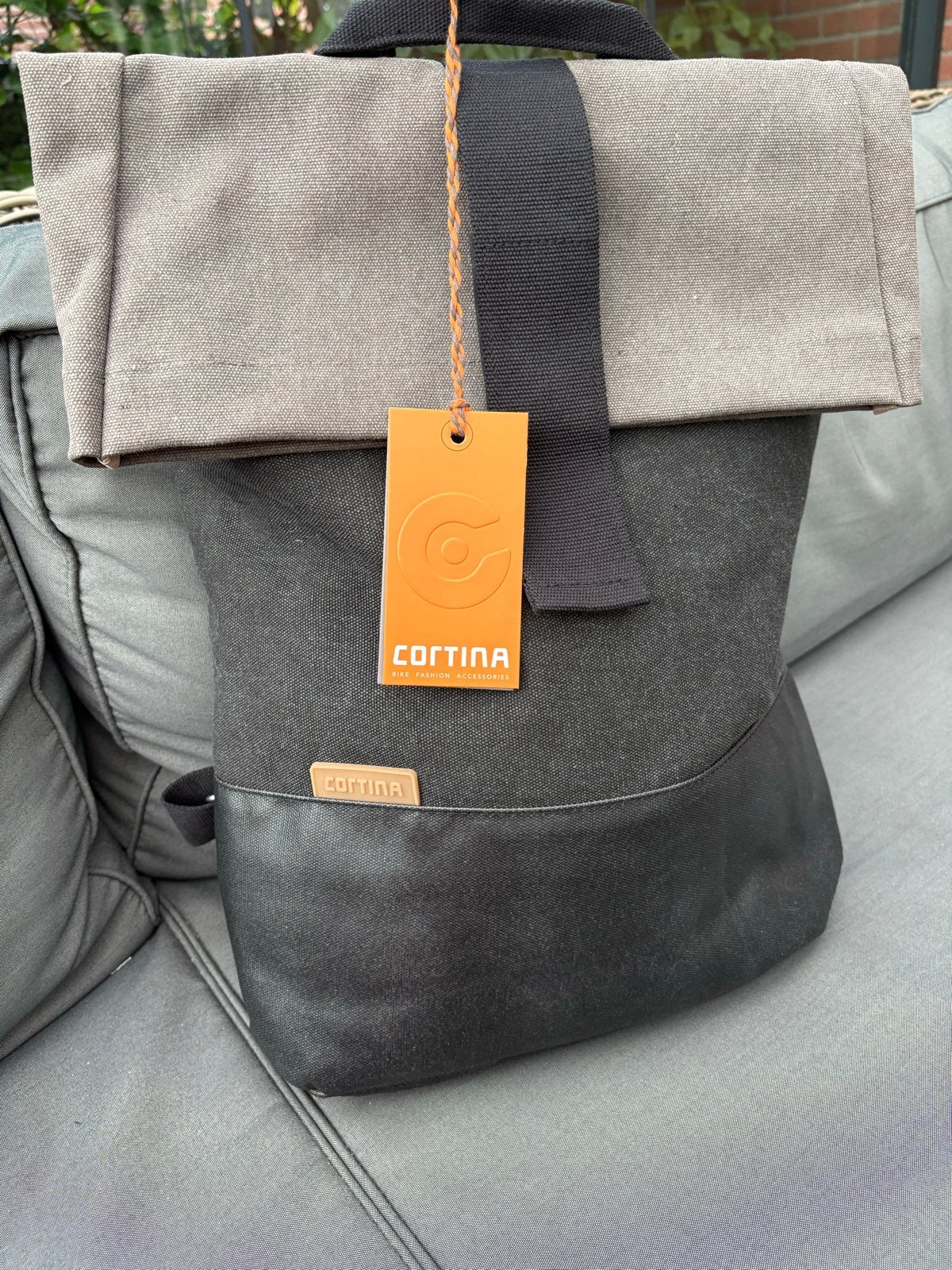 Nieuwe Cortina Denim Backpack Antraciet - Schooltas/Werktas, 30 tot 40 cm, Rugtas, Geen, Ophalen of Verzenden