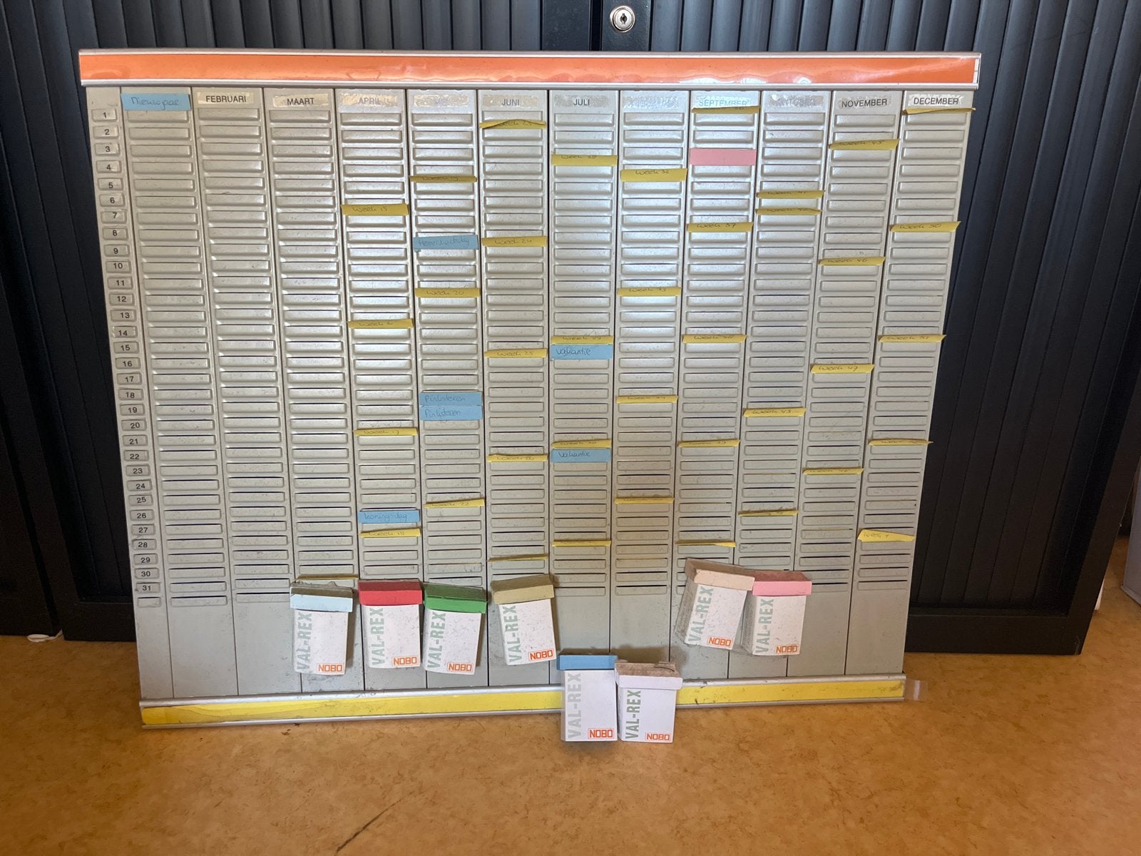 Groot planbord / planrek Val-Rex met toebehoren, Ophalen, Gebruikt, Overige typen