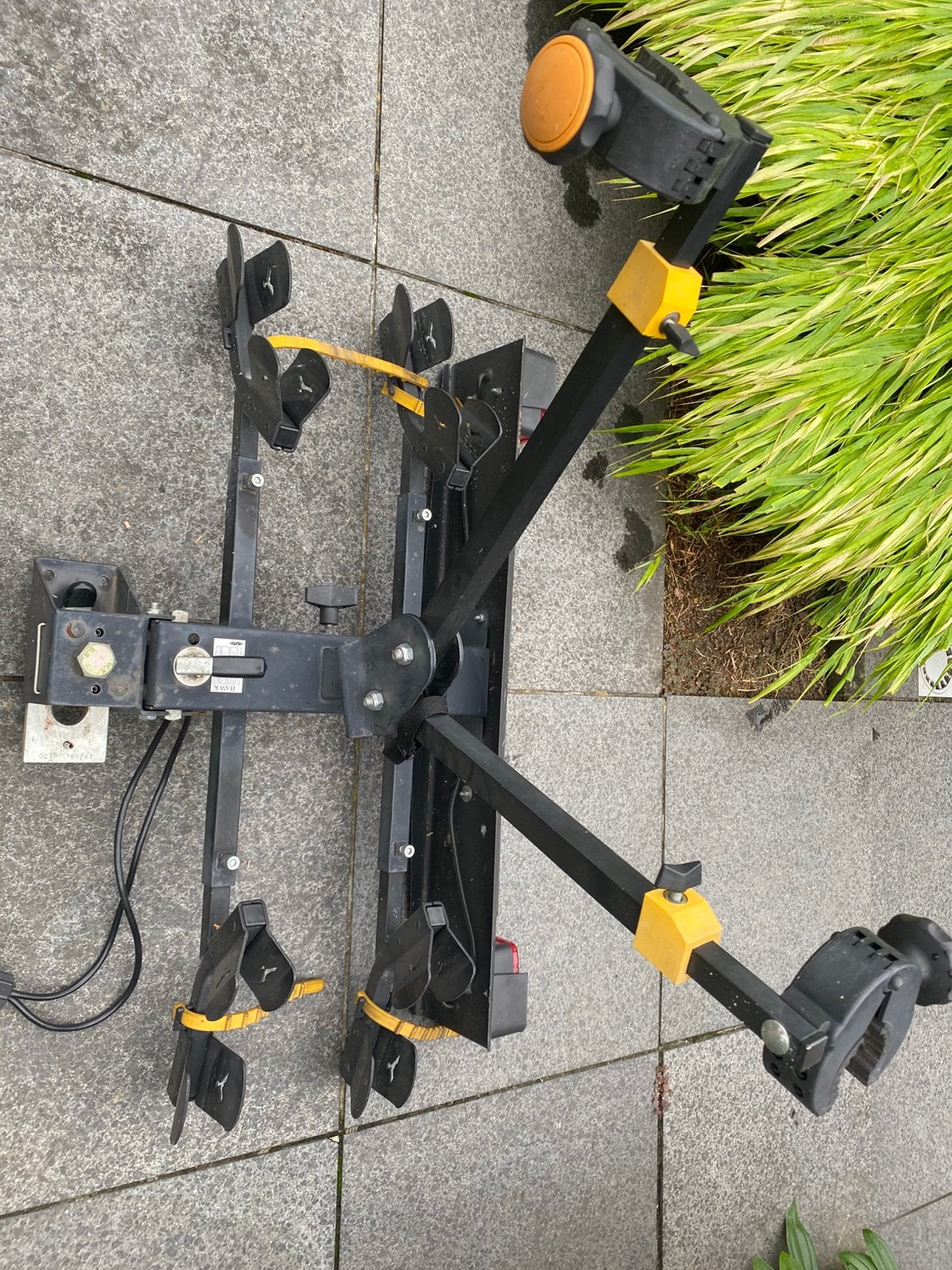 Hawk fietsendrager voor 2 fietsen, Auto diversen, Fietsendragers, Ophalen, 2 fietsen, Gebruikt, Trekhaakdrager