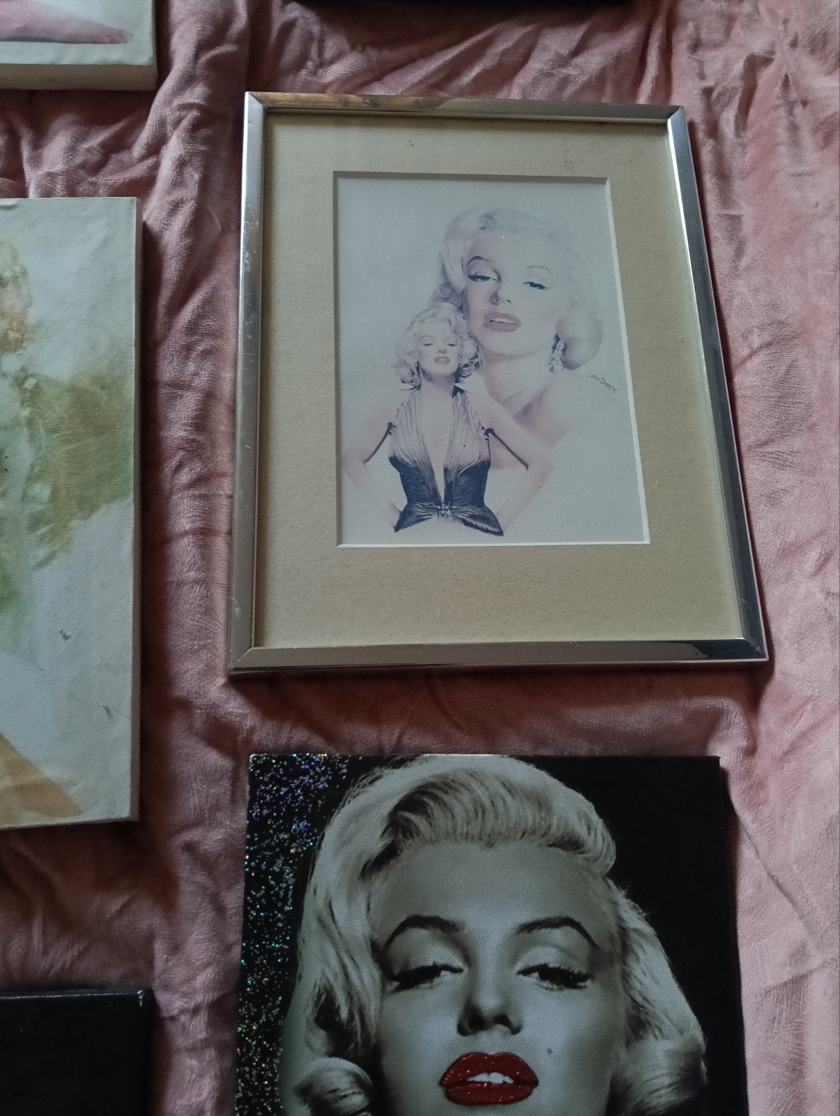Marilyn Monroe lijsten, Ophalen, Gebruikt